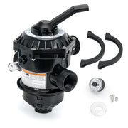 262506 1-1/2-Inch 6-Way Clamp Style Valve Pool and Spa Sand Filter