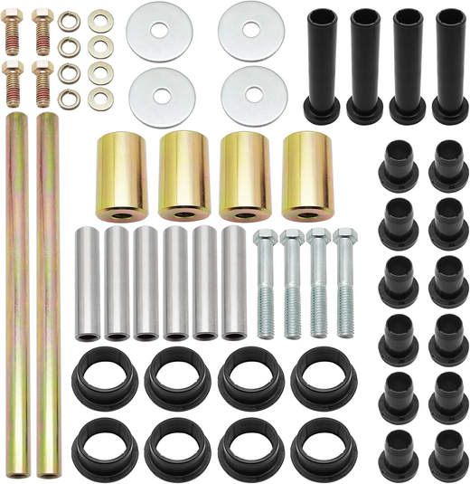 Rear Left & Right A-Arm Bushing Shafts Blots Kit For Polaris Sportsman 400 450 600 700 2003-2007 Sportsman 500 800 2003-2010 OEM# 5020826 5434548 5434551 5133806 5434550 SKU#CAB34
