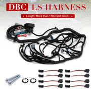 1997-2006 DBC LS1 STAND ALONE HARNESS 4L60E 4.8 5.3 6.0 VORTEC DRIVE BY CABLE