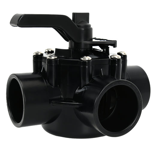 1.5 Inch 3 Way Diverter Valve for Pool or Spa System, 1-1/2 to 2-Inch, Replacement for Jandy 4715 Positive Seal NeverLube Valve SKU#CAP46