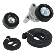 39083 Drive Belt Tensioner Pulley Assembly Kit Fit for Chevy Silverado 1500 Avalanche Tahoe 2009-2013, Fit for GMC Sierra 1500 Yukon 2010-1013, Fit for Hummer H2 H3 2009, 6.2L/6...
