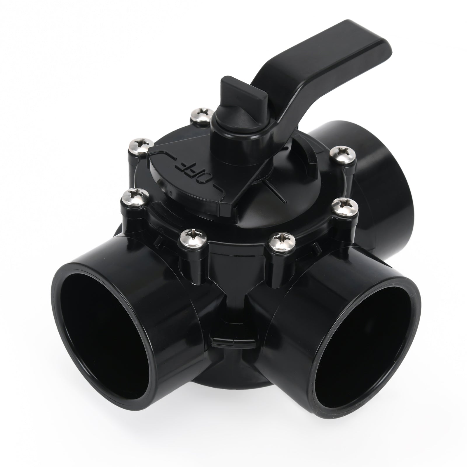 2 Inch 3 Way Positive Non-Lube Diverter Valve Replacement for Jandy 4717 Valve, Used for Pools and Spas SKU#CAP45