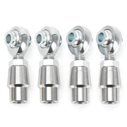 4pcs 5/8''-18 Heim Joint Rod End with Spacer,Tube Adapters & Jam Nuts 0.625” Chromoly Joints Heat Treated SKU#CAB05-W4