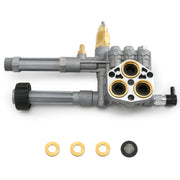 Pressure Washer Pump Head Assembly AR43361,Troy Bilt SRMW2.3G28 SRMW2.4G28 Pumps, Replacement for Annovi Reverberi Toro for Troy Bilt with Unloader and Relief Valve SKU#WPP17