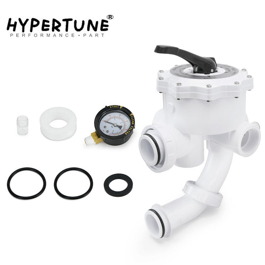 261152 2-Inch Threaded Multiport Valve for FNS, FNS Plus, Nautilus Plus Pool and Spa D.E. Filters Side Mount Rebuild Kit 7.5" Centerline SM2-PP2 SM-20-2 Upgraded White SKU#CAP44
