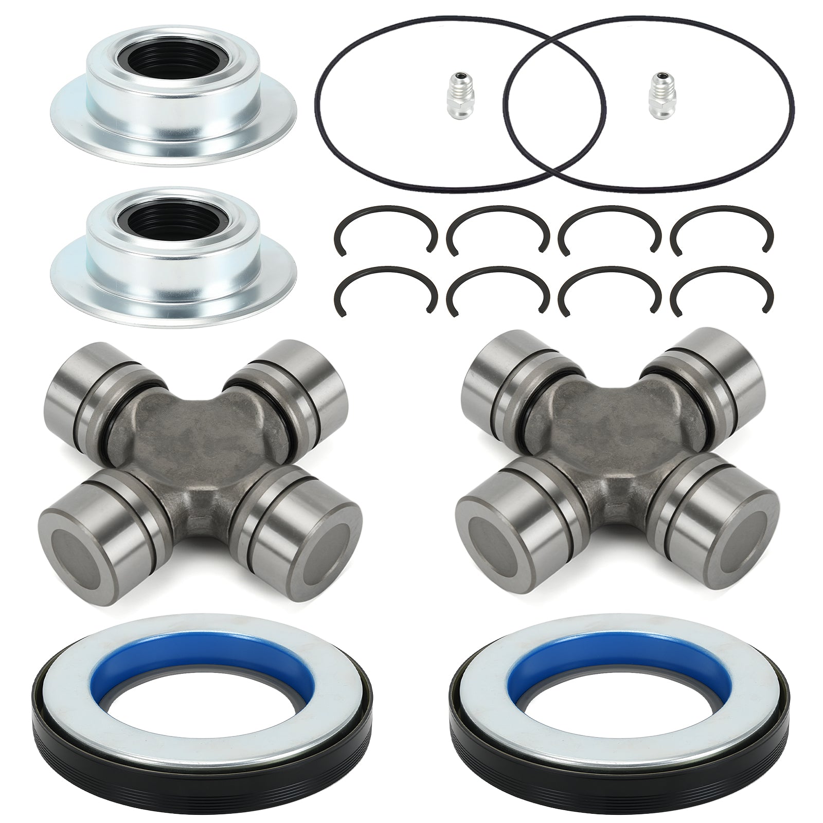 Front Axle U Joint and Seal O Ring kit for Ford F250 F350 2005-2014-2019