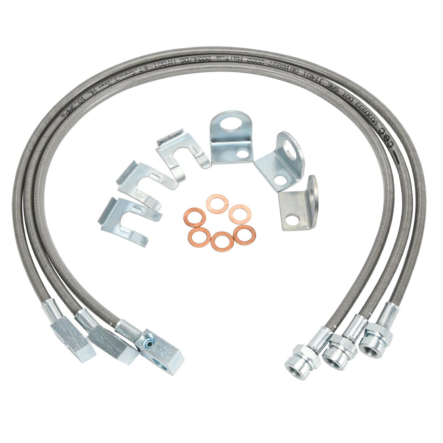 Stainless Brake Lines for 1987-2006 Jeep Wrangler TJ/YJ/XJ