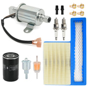 Tune Up Kit 122-0836 Oil Filter 140-3116 Air Filter E11015 Electric Fuel Pump Fit for Onan RV QG Generators 5500 7000，HGJAA HGJAB HGJAC，Marquis Gold/RV QG，Marquis Platinum QG EF...