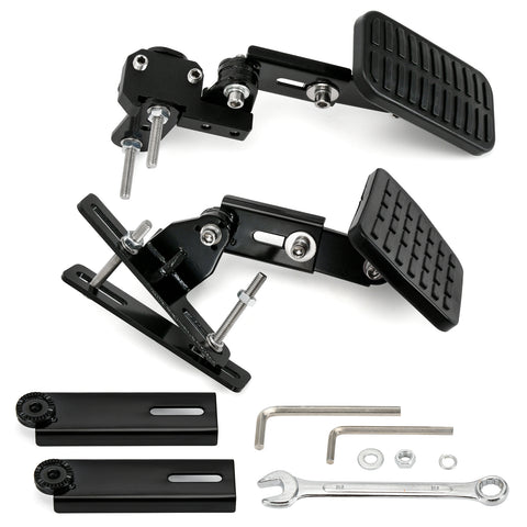 Adjustable Length and Angle Auto Vehicles Brake and Accelerator Pedals