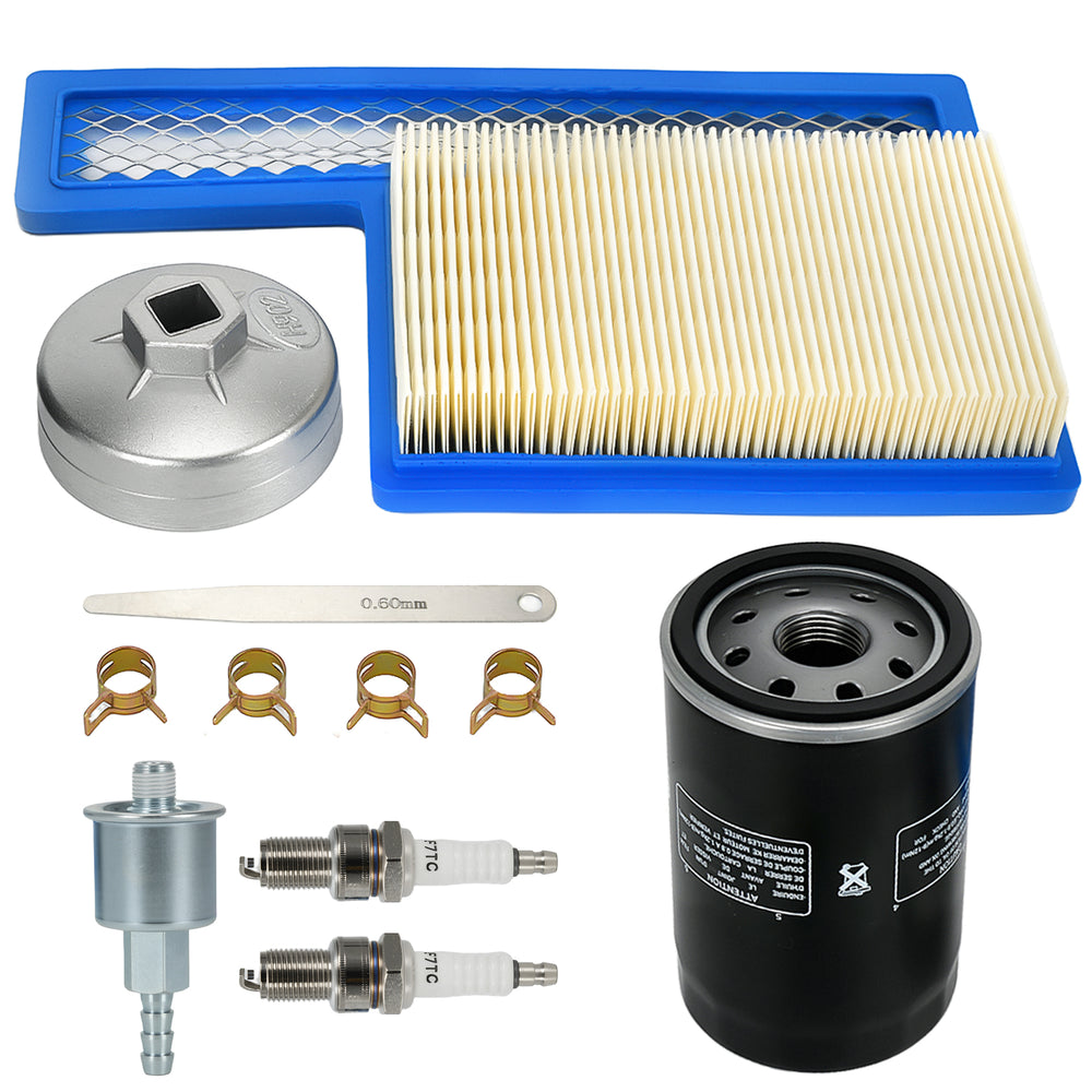 Tune Up Kit For Onan RV QG 5500 7000 Generator Marquis Gold Platinum EF/HGJAA/HGJAB/HGJA, with Parts 149-2341 Fuel Filter,140-3116 Air Filter,122-0836 Oil Filter&Wrench,167-1638...