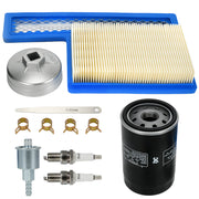 Tune Up Kit For Onan RV QG 5500 7000 Generator Marquis Gold Platinum EF/HGJAA/HGJAB/HGJA, with Parts 149-2341 Fuel Filter,140-3116 Air Filter,122-0836 Oil Filter&Wrench,167-1638...