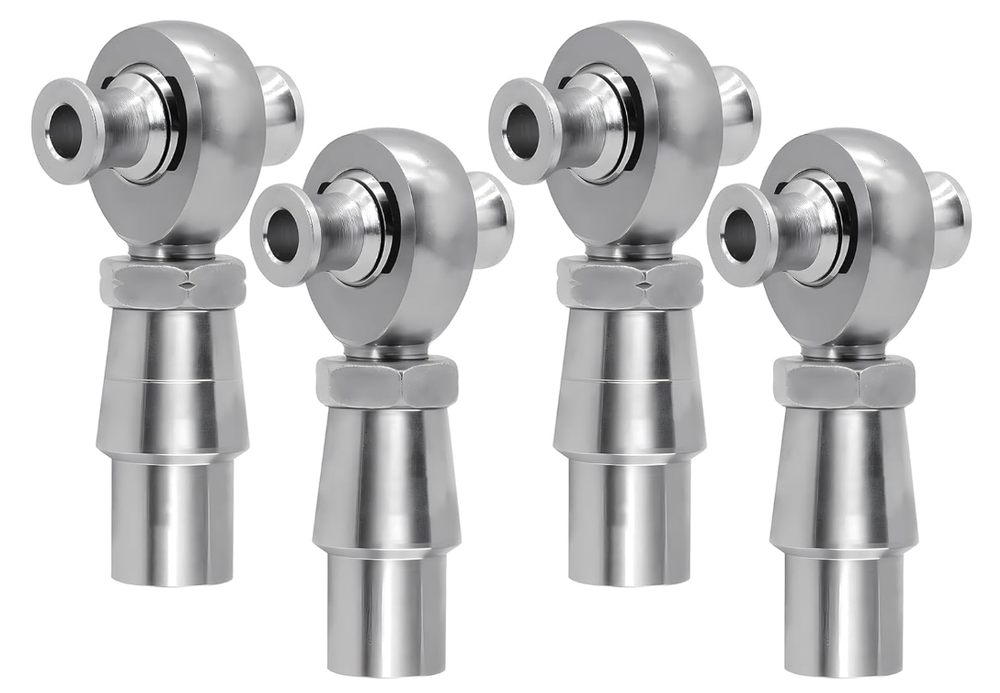 7/8"-14 Heim Joint Rod End 7/8 Shaft x 3/4 Head Kit for 1.5 OD .120 Wall Tubing,RH & LH Hand Thread Chromoly Panhard Bar for Steering and Suspension,Traction Bars and Steering,L...