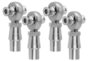 7/8"-14 Heim Joint Rod End 7/8 Shaft x 3/4 Head Kit for 1.5 OD .120 Wall Tubing,RH & LH Hand Thread Chromoly Panhard Bar for Steering and Suspension,Traction Bars and Steering,L...