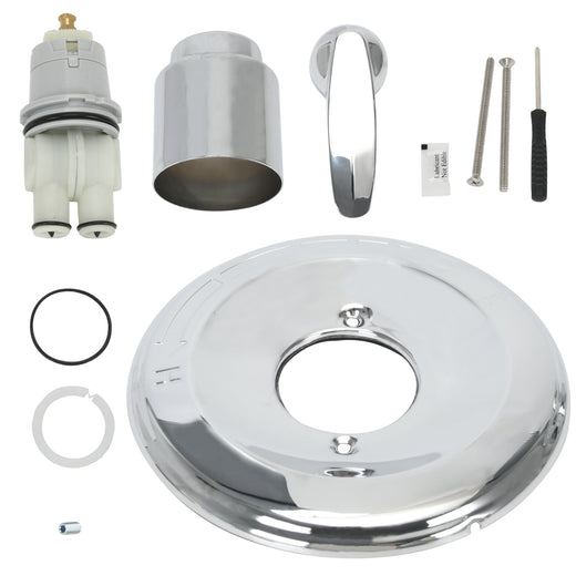 Replacement for Delta Classic series 13 single-function molding kit, T13010 shower handle, compatible with Delta R10000 series shower valve (cartridge included)