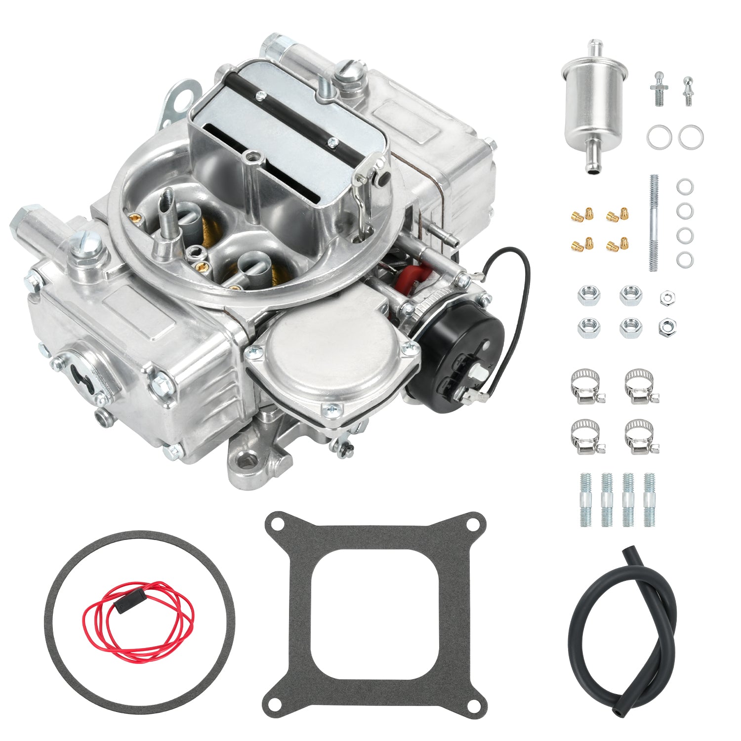 Carburetor 0-80457s Electric Choke 4 bbl 600CFM 4160 Street Warrior Carburetor For 1967-1989 Dodge Chrysler Chevry Ford Buick Mercury Oldsmobile V8 Engings SKU#CBR29