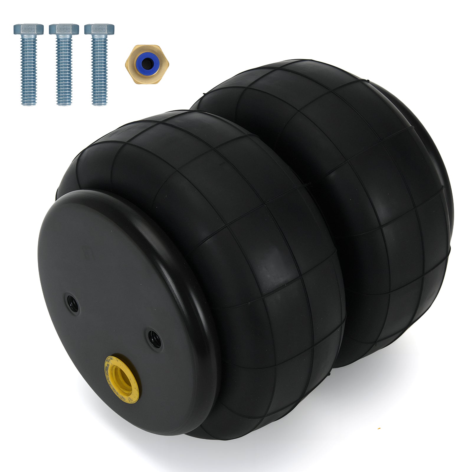 Air Sleeve Bag 1/2"npt Single Port 2600Ib Air Ride Suspension Kit