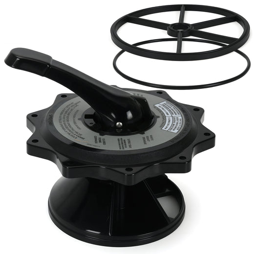 SPX0715BA3 Key Cover and Handle Assembly with O-Ring Compatible with Hayward Multiport Valves and Filters Replace# SP0715, SP0716, S220T2, S270T SKU#CAP57
