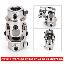 Load image into Gallery viewer, 3/4&quot; DD X 3/4&quot; DD Double D Chrome Single U-Joint Shaft