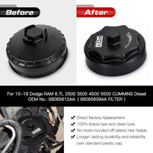 Load image into Gallery viewer, Fuel Filter Housing Cap for 2010-2017 Dodge Ram 3500 5500 6.7L