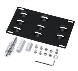 PQY License Plate Mount Bracket Holder For BMW E92 E93 325i E70 X5 & Mini Cooper R50 R52 R53